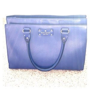 Kate Spade Grape Leather Satchel